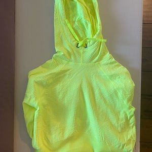 Bright yellow Nike pullover